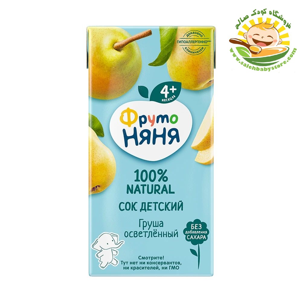 آب گلابی شفاف و ضد حساسیت فروتونیا FrutoNyanya