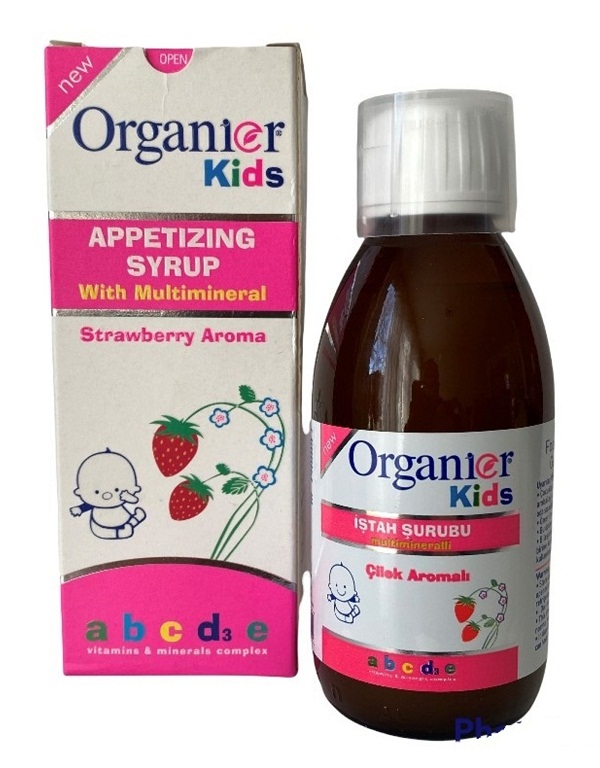 شربت اشتهاآور ارگانیر کیدز Organier Kids