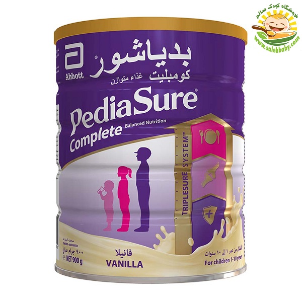 پودر مکمل غذایی پدیاشور وانیلی 900 گرم Pediasure (2ماه تاریخ)