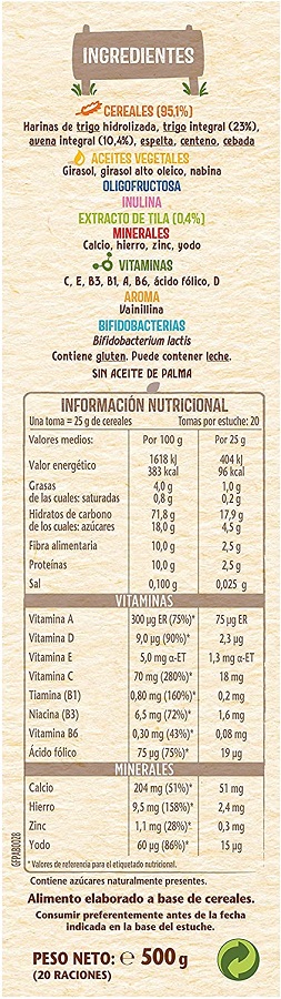 Papilla NESTLÉ Multicereales Pijama 