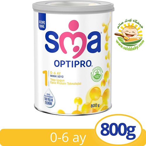 شیر خشک  800 گرمی اس ام آ اوپتی پرو شماره 1 SMA Optipro