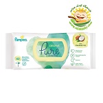 دستمال مرطوب ضد حساسیت با روغن نارگیل Pampers