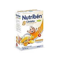 سرلاک بدون شیر 8 غله با عسل و 4 میوه نوتریبن Nutribén